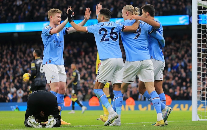Manchester City 3-1 Aston Villa (Premier League) 2023.02.12 Highlights