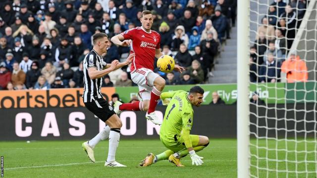 Newcastle 1-3 Nottingham (Premier League) 2023.12.26 All Goals Highlights