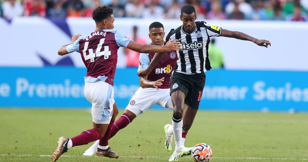 Newcastle United 3:3 Aston Villa (Club Friendly) 2023.07.23 Full HD