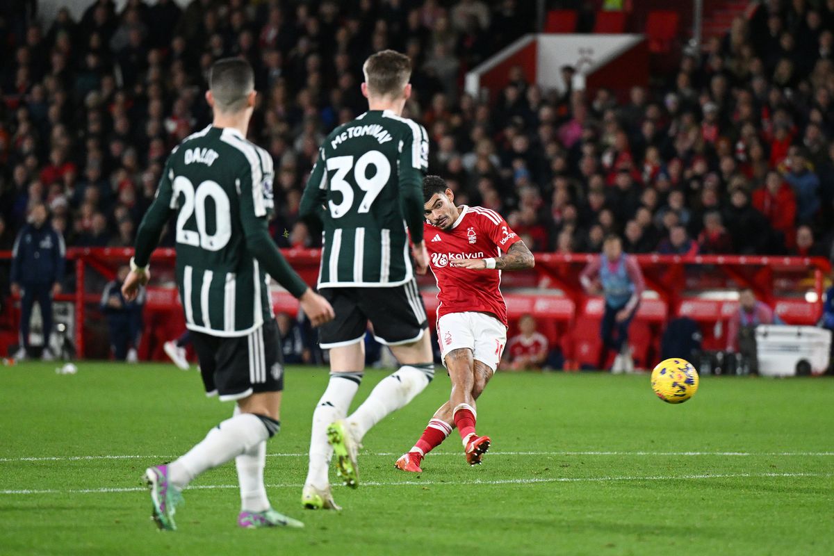 Nottingham 2:1 Man United (Premier League) 2023.12.31 Thua Bạc Nhược