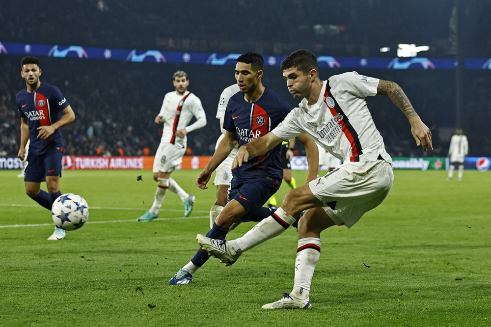PSG 3:0 AC Milan (Champions League) 2023.10.25 Highlights