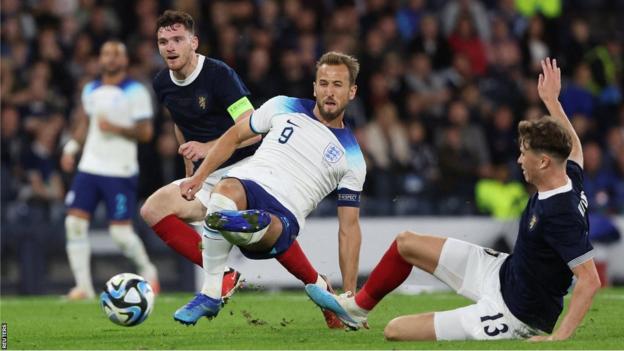 Scotland 1:3 England (Friendly Match) 2023.09.12 Goals Highlights