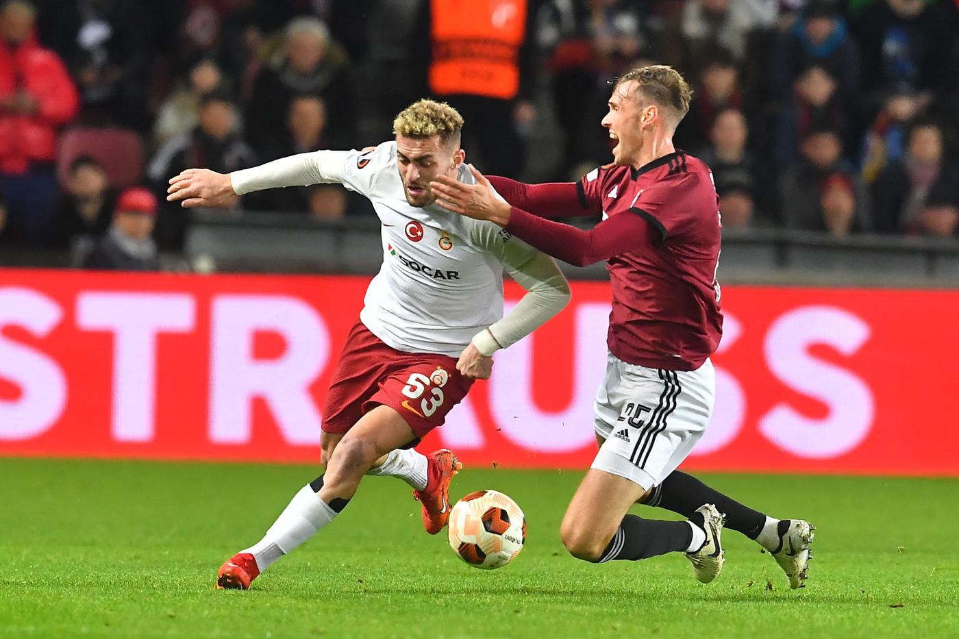 Sparta Prague 4-1 Galatasaray (Cup C2 Europa League) 2024.02.22 Goals Highlights