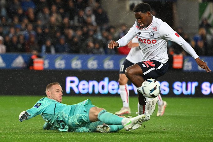 Strasbourg 0-3 LOSC Lille 2022.10.14 (Ligue 1)