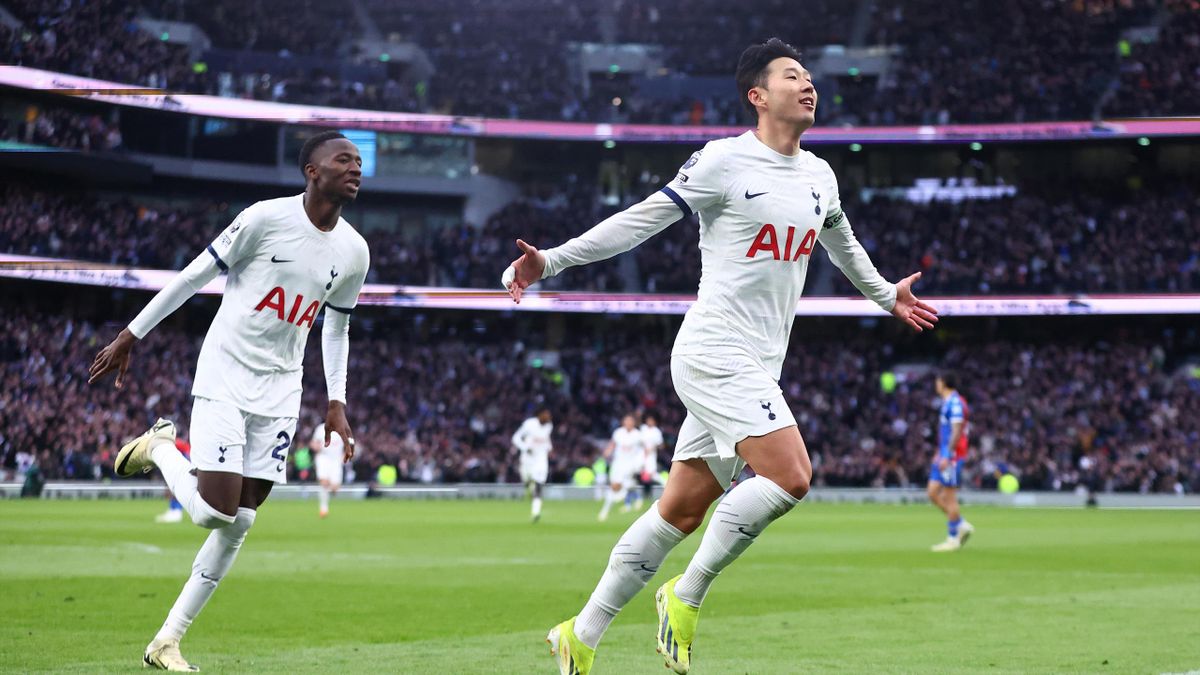 Tottenham 3-1 Crystal Palace (Premier League) 2024.03.03 Son Heung-min tỏa sáng
