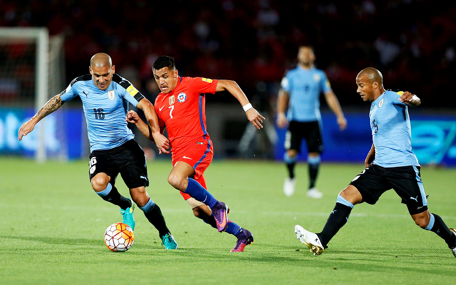 Uruguay 3:1 Chile (World Cup 2026 Qualifiers) 2023.09.08 Goals Highlights