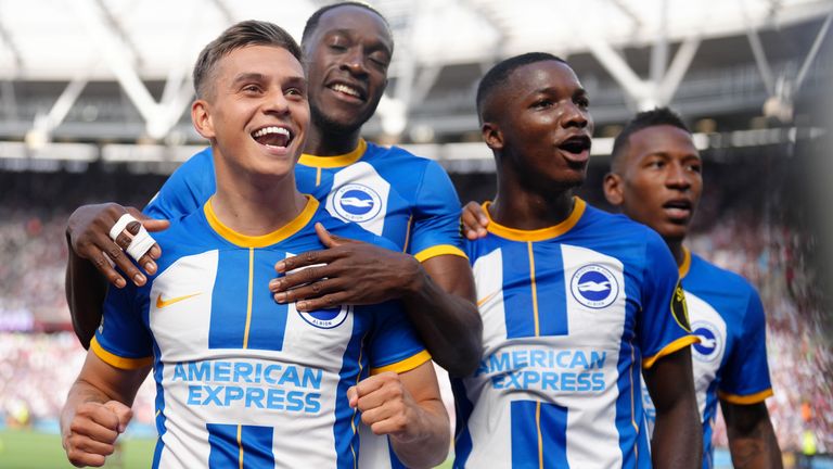 West Ham 0-2 Brighton 2022.08.21 Full Goals Highlights