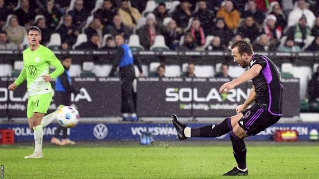Wolfsburg 1:2 Bayern Munich (Bundesliga) 2023.12.20 Harry Kane Chói Sáng