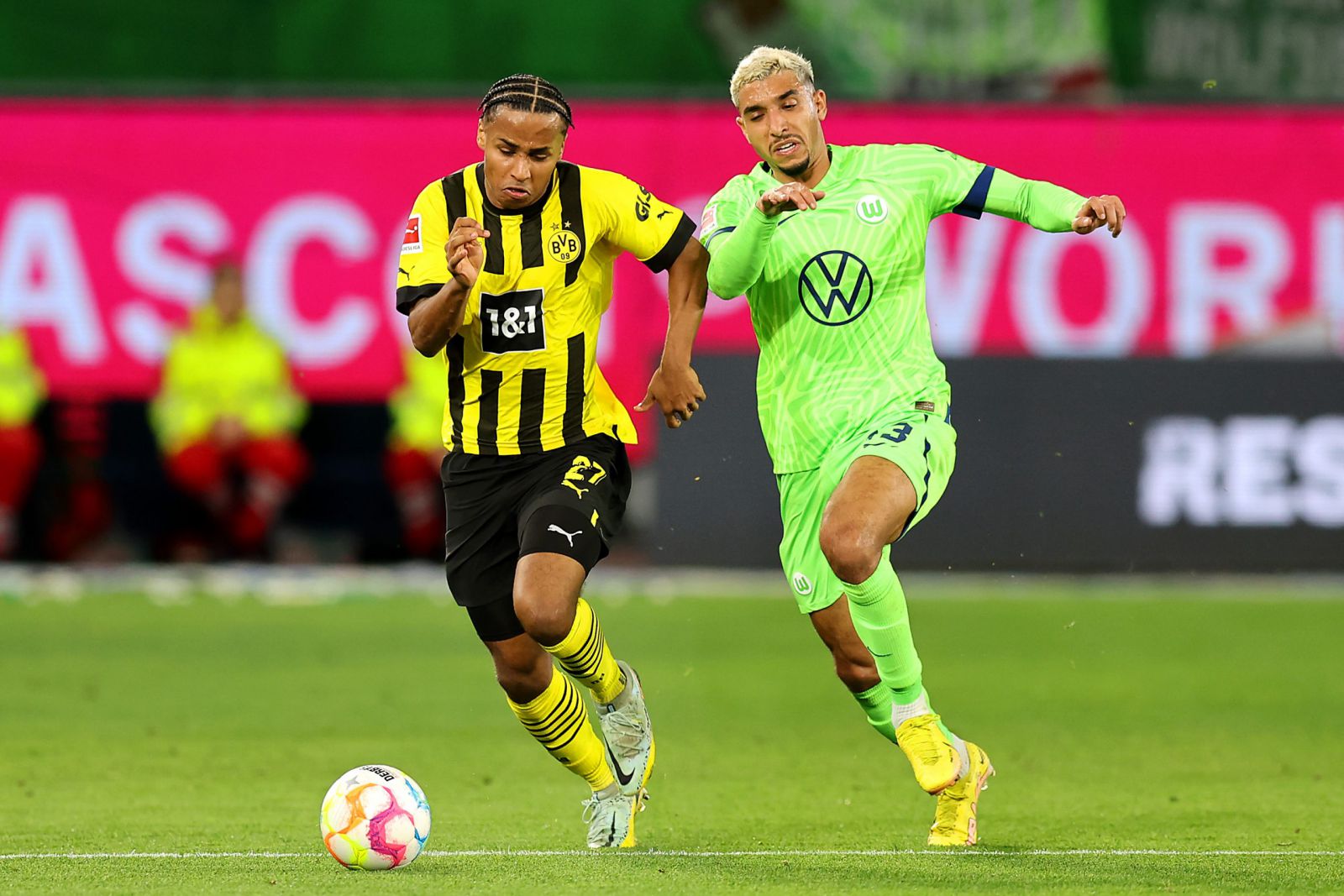 Wolfsburg 2-0 Dortmund 2022.11.08 (Bundesliga)