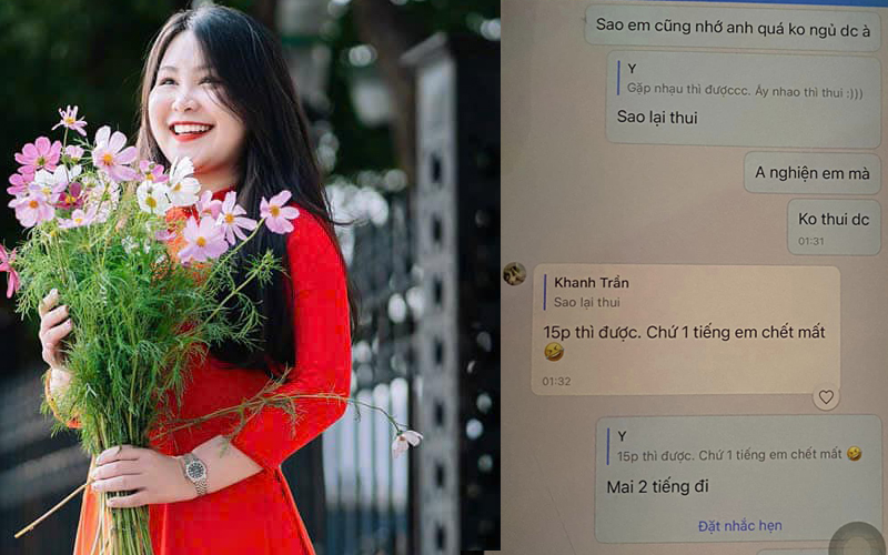 BÓC PHỐT NÓNG Tin nhắn Chồng Nhắn Tin Sex với Tiểu Tam: 15 phút thì được, 1 tiếng em chết mất!
