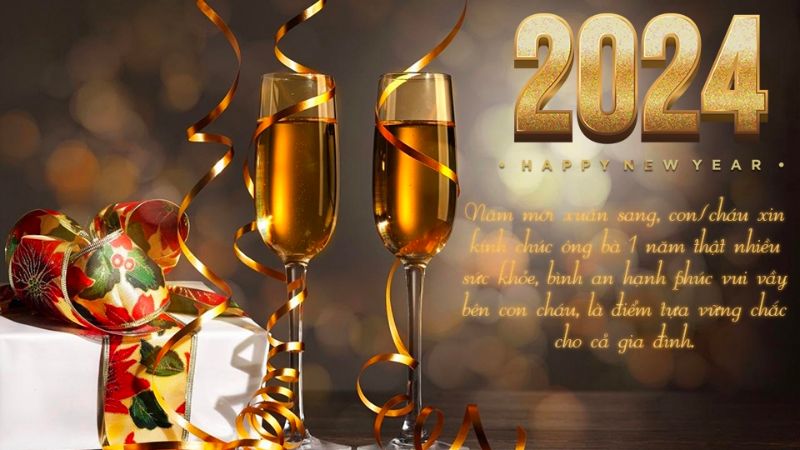 Lời chúc Tết Dương lịch 2024 ngắn gọn, Đong Đầy tình cảm dành cho bạn bè