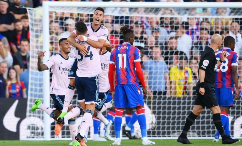 Crystal Palace 0-2 Arsenal 2022.08.05 (20h00) Full Goals Highlights