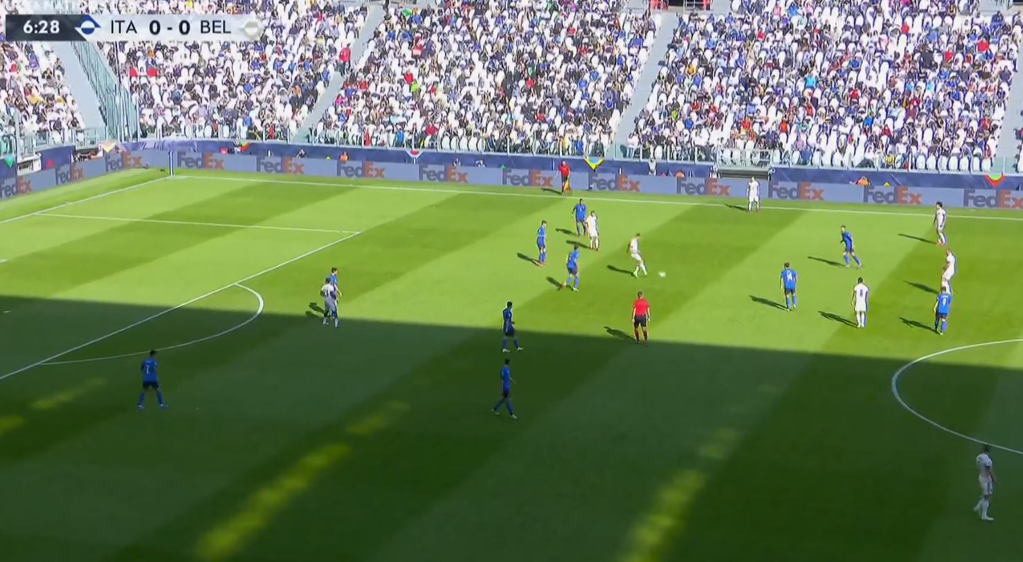 Italy 2-1 Belgium (UEFA Nations League) 2021.10.10 (14h00) Full Goals Highlight