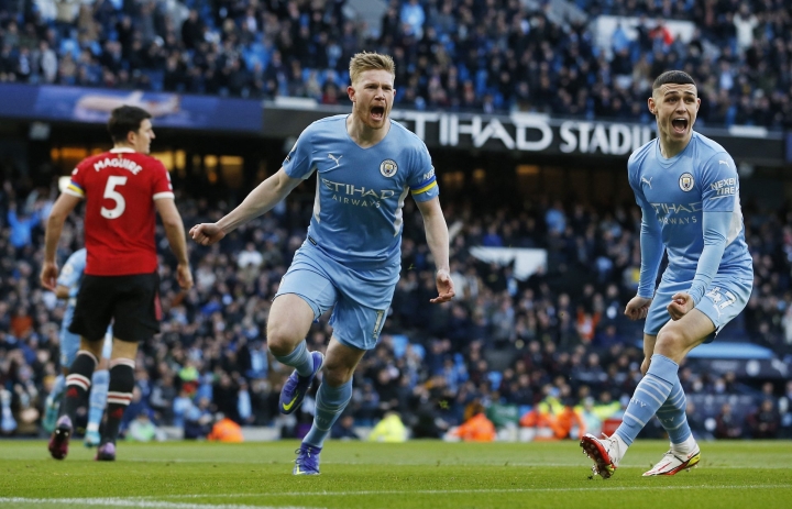 Manchester City 4-1 Manchester Utd 2022.03.06 (16h30) Full Goals Highlight