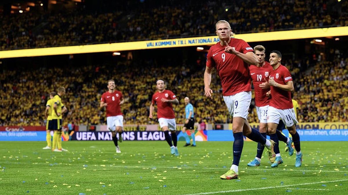 Norway 3-2 Sweden (UEFA Nations League) 2022.06.12 (17h00) Full Goals Highlight