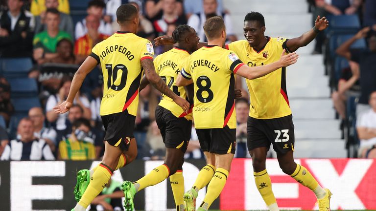West Bromwich 1-1 Watford (2022.08.09) Championship Full Goals Highlights